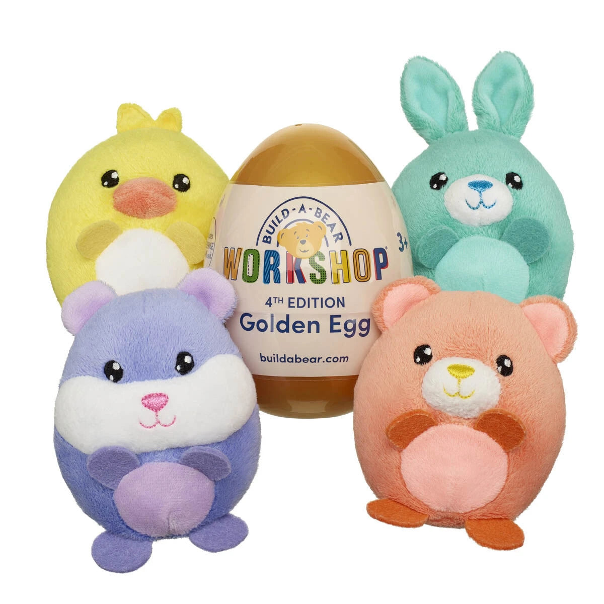 4th Edition Golden Egg - Includes 1 Surprise Mini Plush | Build-A-Bear® - US 9043