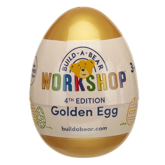 4th Edition Golden Egg - Includes 1 Surprise Mini Plush | Build-A-Bear® - US 9043