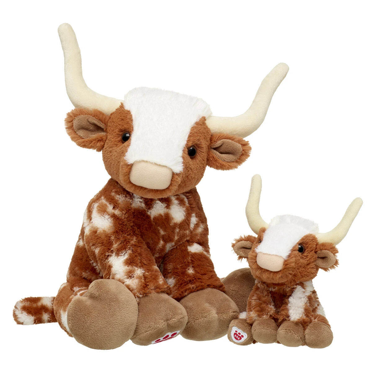 Longhorn Cow Stuffed Animal &amp; Mini Beans Gift Set | Build-A-Bear® - US 1231