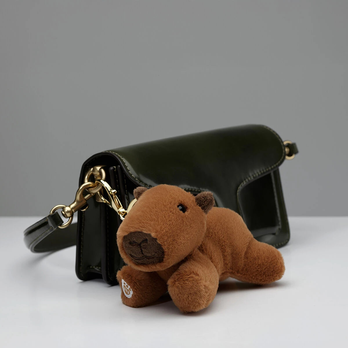 Capybara Plush Bag Charm | Build-A-Bear - US 8019
