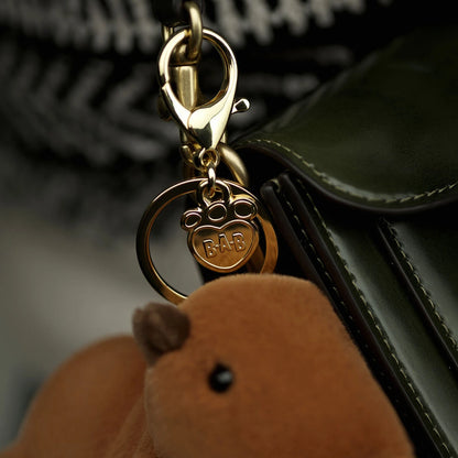 Capybara Plush Bag Charm | Build-A-Bear - US 6487