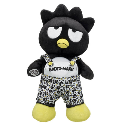 Sanrio® Hello Kitty® and Friends Badtz-maru™ Plush with Overalls| Build-A-Bear® - US 6125