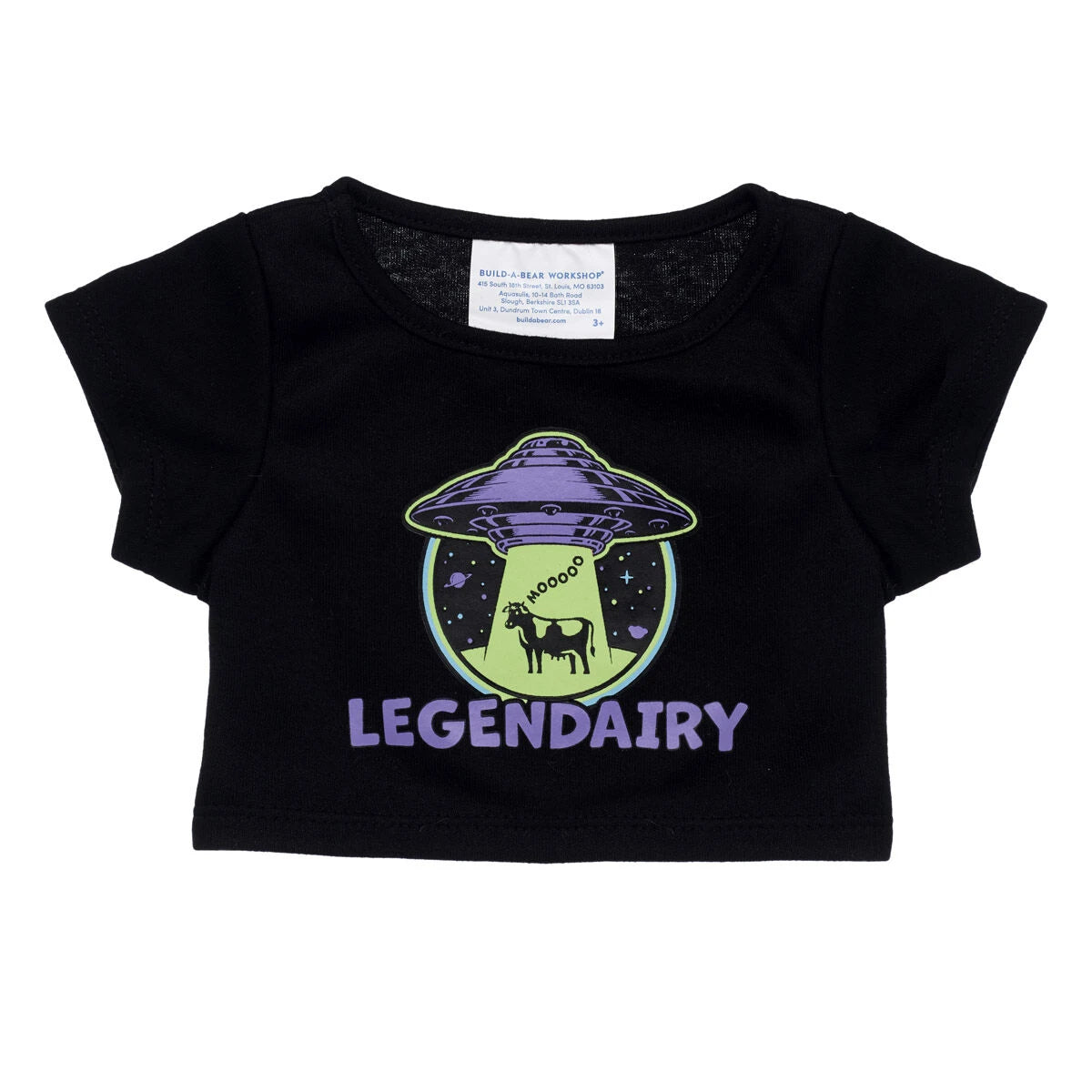 "Legendairy" Alien Cow T-Shirt | Build-A-Bear - US 9690