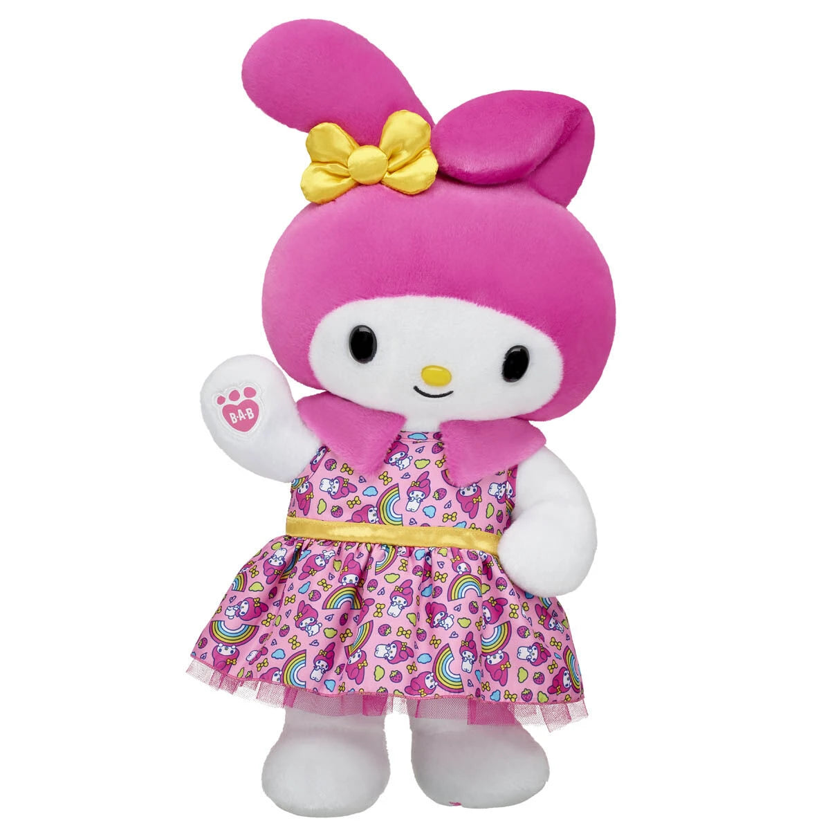 Sanrio Hello Kitty and Friends® My Melody™ Plush Gift Set with Rainbow Dress | Build-A-Bear® - US 2552