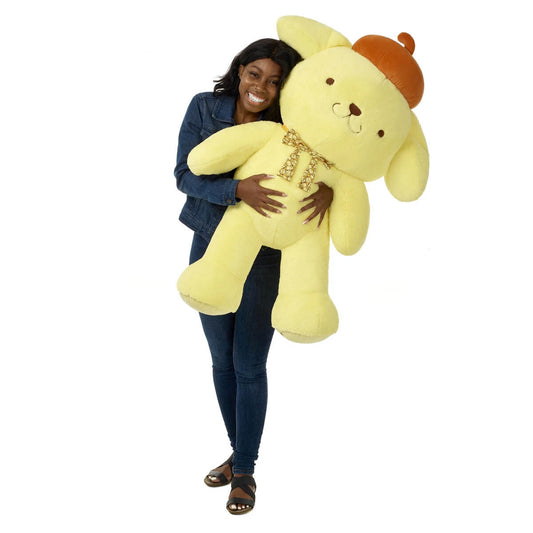Hello Kitty® and Friends Giant Pompompurin™ &amp; Gift Bow | Build-A-Bear® - US 8086