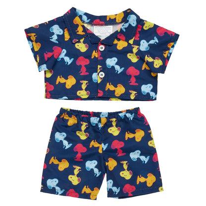 Peanuts® Snoopy Pajama Set for Plush Toys | Build-A-Bear® - US 3327