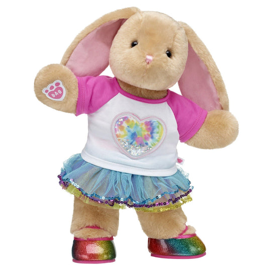 Pawlette™ Bunny Plush Rainbow Sequin Tutu | Build-A-Bear - US 3510