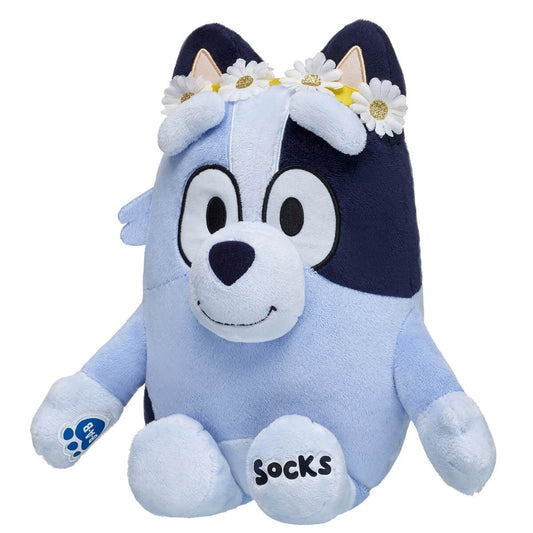 Socks Plush Puppy w/ Flower Crown | Build-A-Bear - US 1996