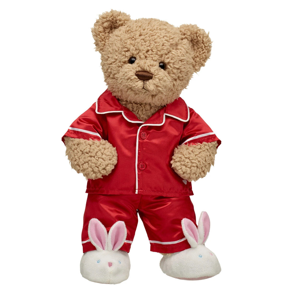 Timeless Teddy Bear Red Satin Pajama Gift Set| Build-A-Bear® - US 4939