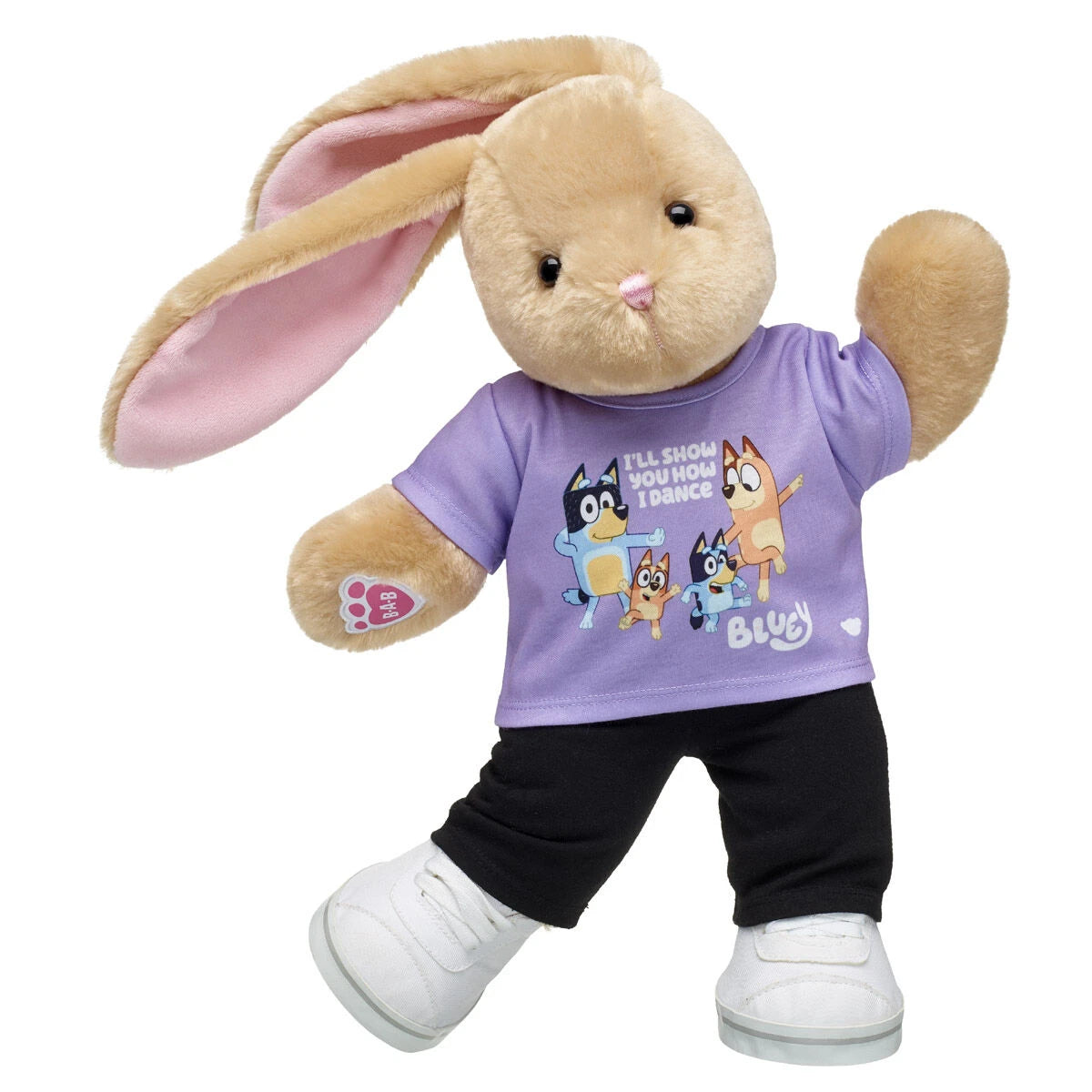 Pawlette™ Bunny Plush Bluey Dance Gift Set | Build-A-Bear® - US 1129