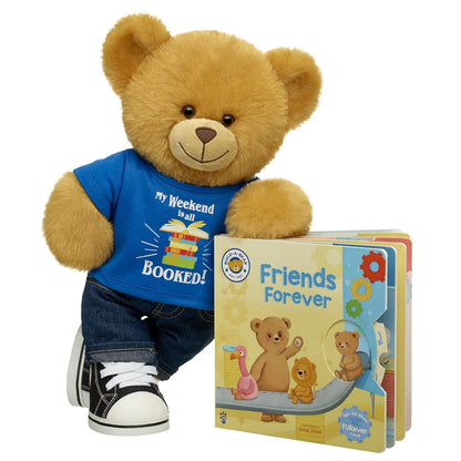 Read Teddy Bear "Friends Forever" Book Set | Build-A-Bear® - US 3443