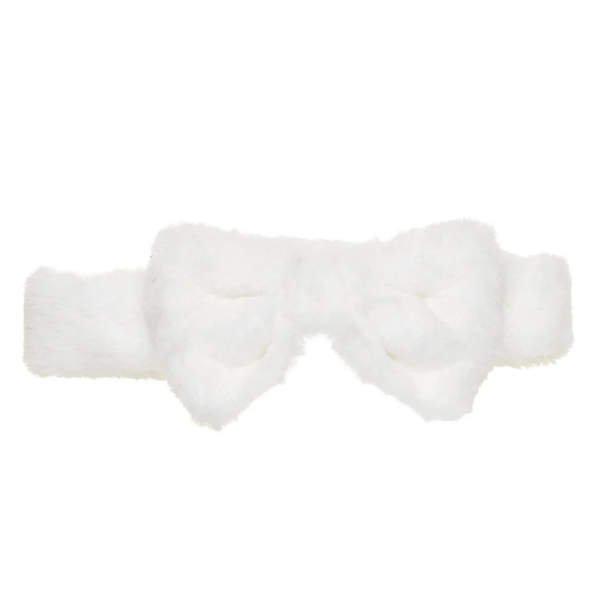 White Plush Bow Headwrap for Plush Toys | Build-A-Bear® - US 9120