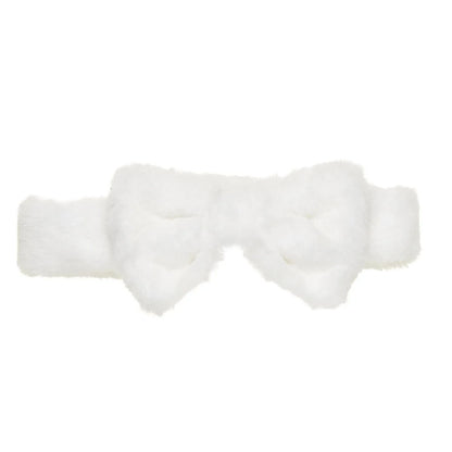 White Plush Bow Headwrap for Plush Toys | Build-A-Bear® - US 5907