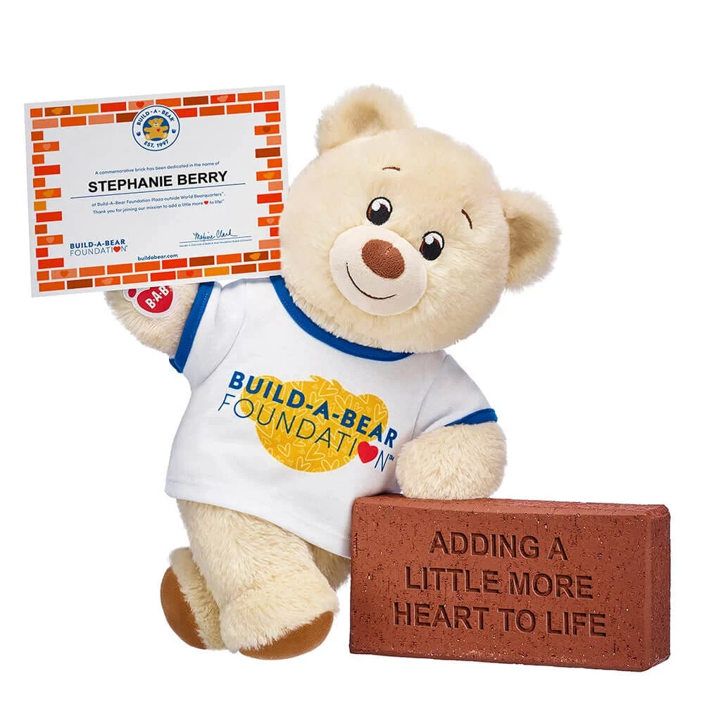 Build-A-Bear Foundation Deluxe Commemorative Brick - US 1274