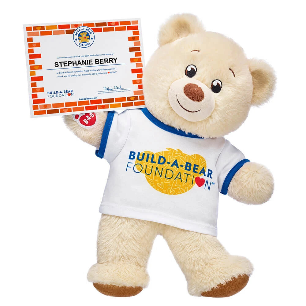 Build-A-Bear Foundation Deluxe Commemorative Brick - US 1274
