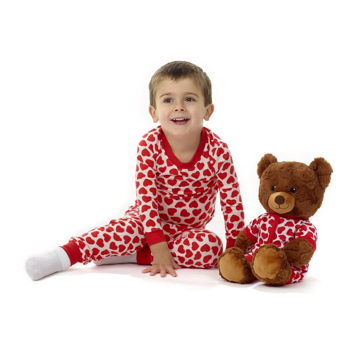 Build-A-Bear Pajama Shop™ Red Hearts PJ Top - Toddler and Youth - US 3222