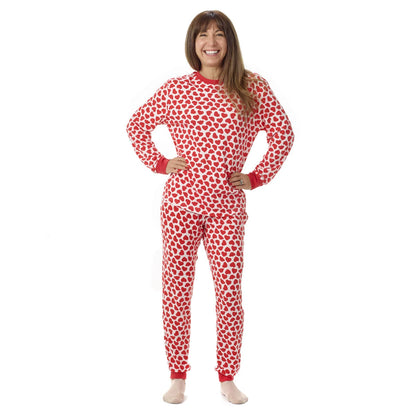 Build-A-Bear Pajama Shop™ Red Hearts PJ Top - Adult - US 5563