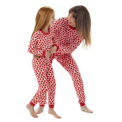 Build-A-Bear Pajama Shop™ Red Hearts PJ Top - Adult - US 2846