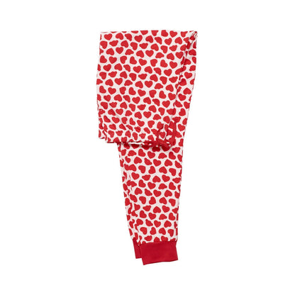 Build-A-Bear Pajama Shop™ Red Hearts PJ Pants - Adult - US 8396