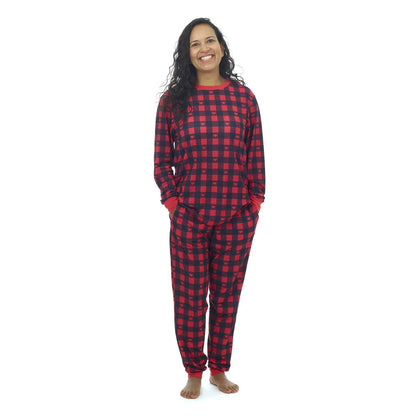 Build-A-Bear Pajama Shop™ Buffalo Check Top - Adult - US 5681