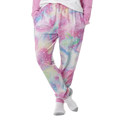 Build-A-Bear Pajama Shop™ Rainbow Galaxy Joggers - Adult - US 8814