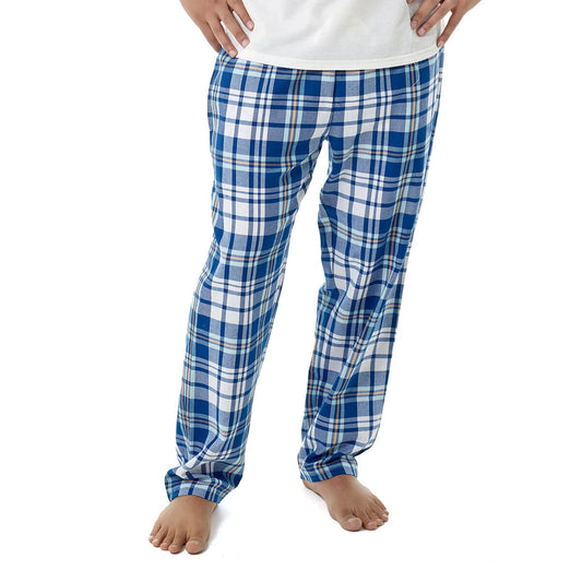 Build-A-Bear Pajama Shop™ Blue Plaid Pants - Adult - US 2638