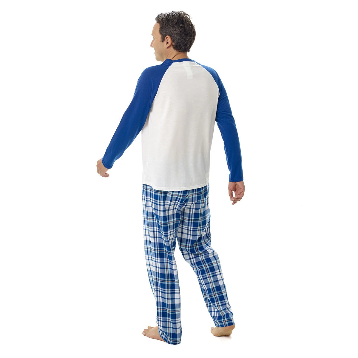 Build-A-Bear Pajama Shop™ Blue Plaid Pants - Adult - US 2638