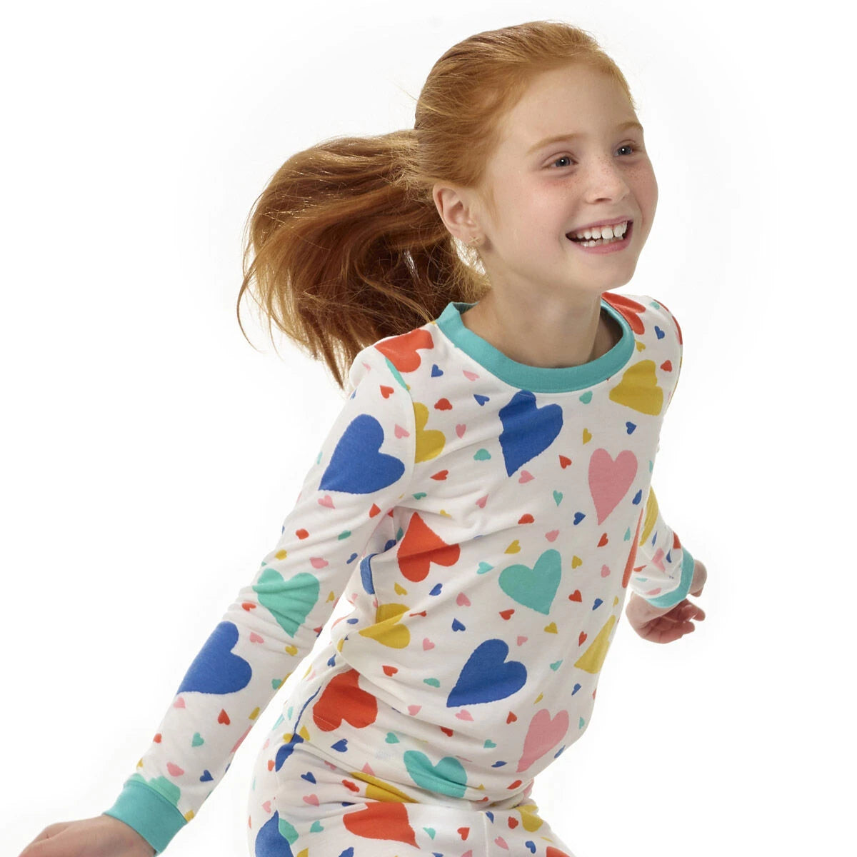 Build-A-Bear Pajama Shop™ Colorful Hearts PJ Top - Toddler and Youth - US 7719