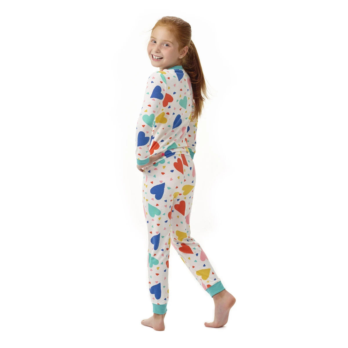 Build-A-Bear Pajama Shop™ Colorful Hearts PJ Top - Toddler and Youth - US 7719