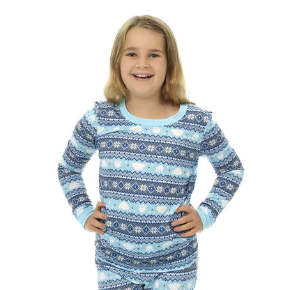 Build-A-Bear Pajama Shop™ Winter Fair Isle Top - Toddler &amp; Youth - US 8003