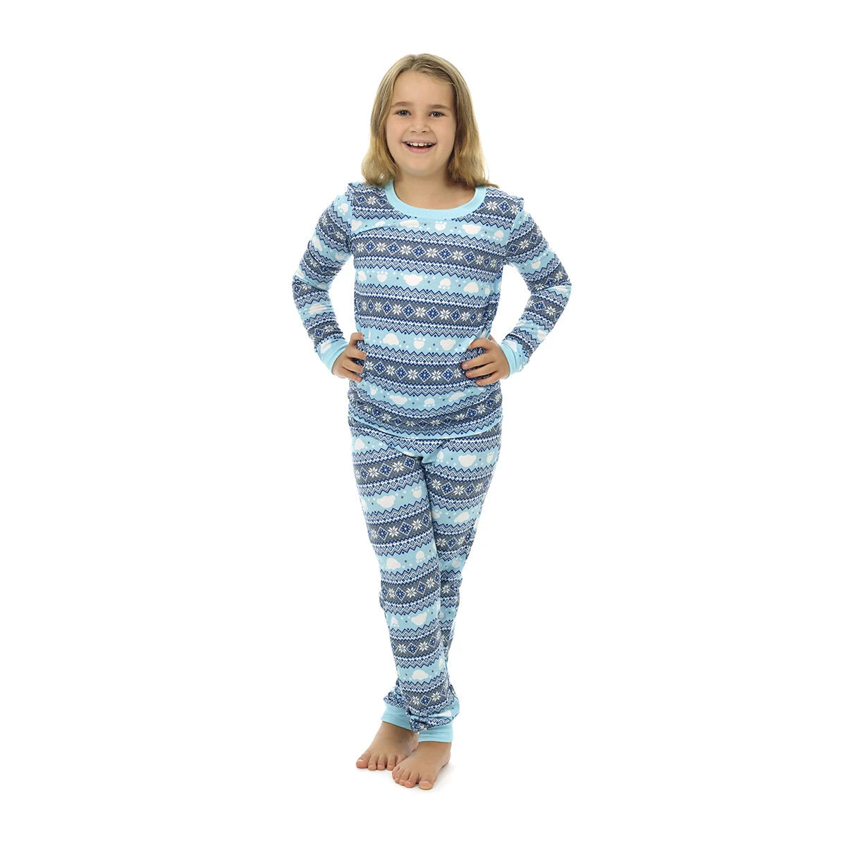 Build-A-Bear Pajama Shop™ Winter Fair Isle Top - Toddler &amp; Youth - US 8003