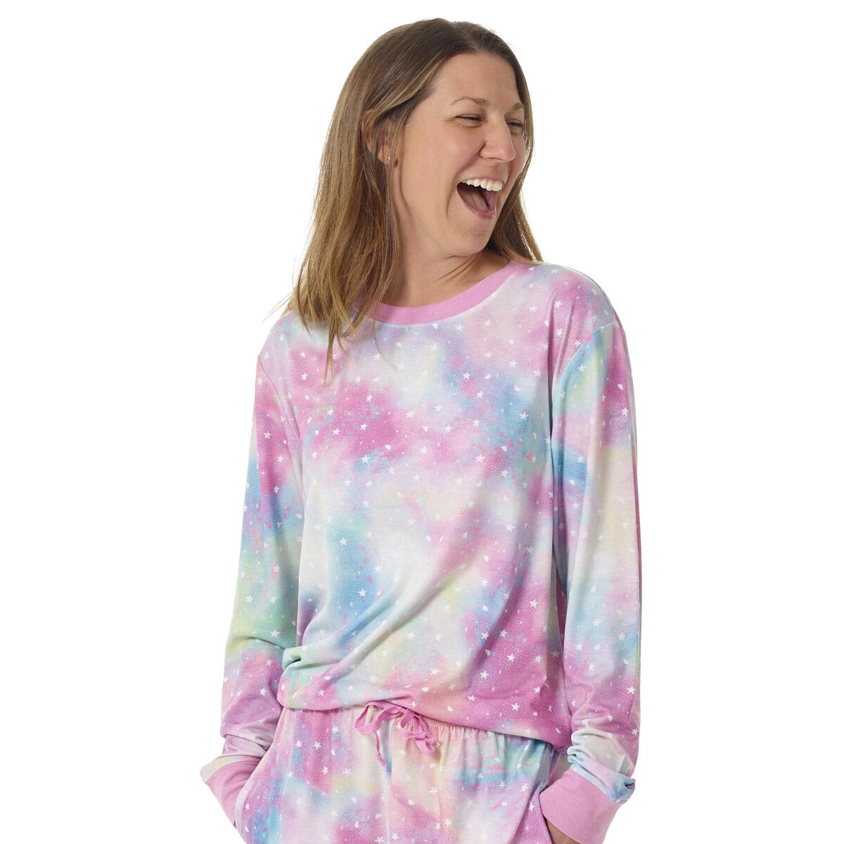 Build-A-Bear Pajama Shop™ Rainbow Galaxy Top - Adult - US 2061