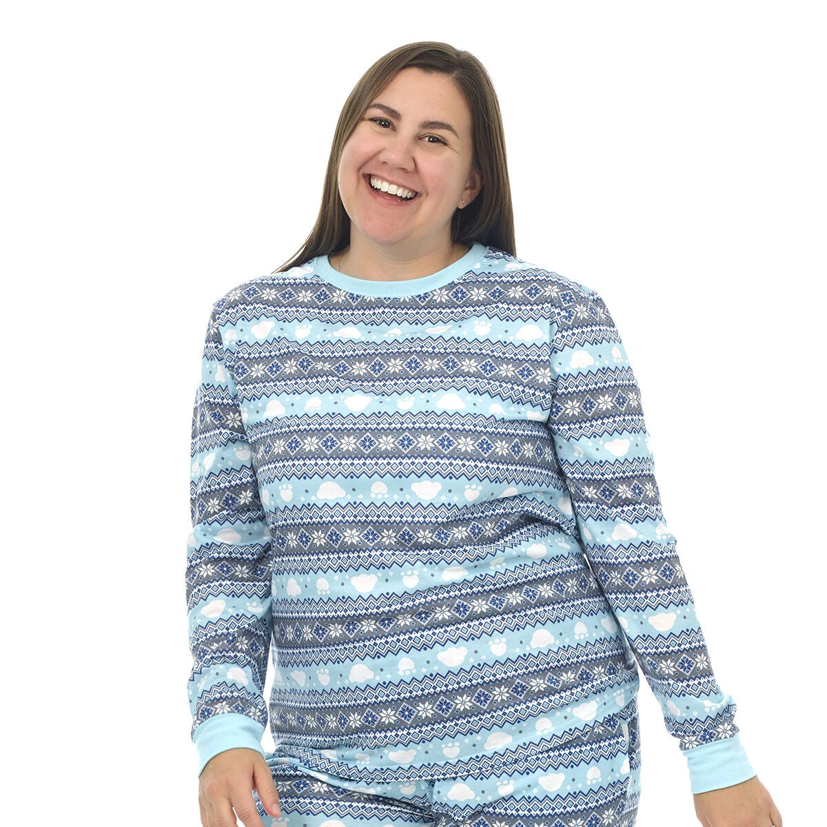 Build-A-Bear Pajama Shop™ Winter Fair Isle Top - Adult - US 7459