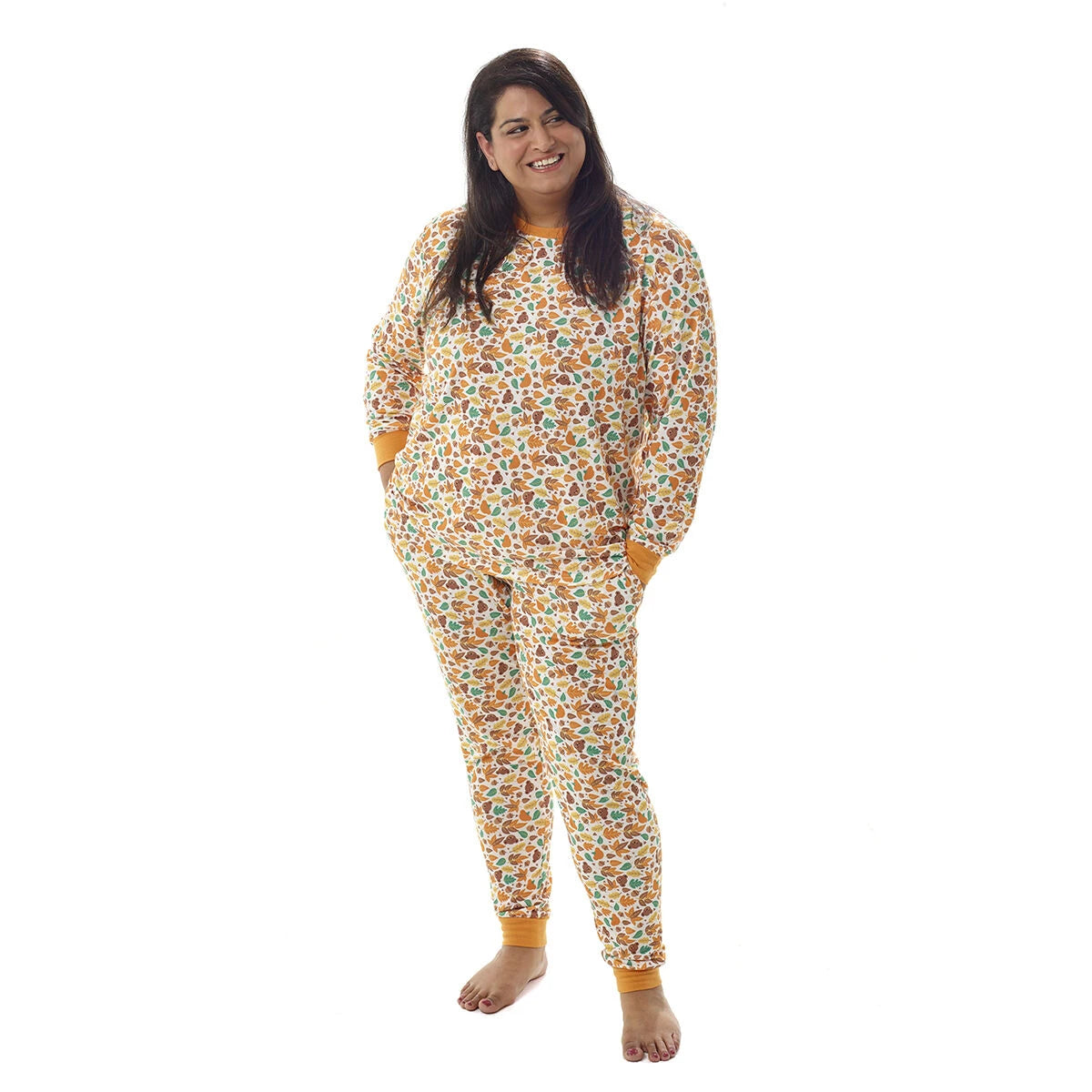 Build-A-Bear Pajama Shop™ Fall Print Pants - Adult - US 3436