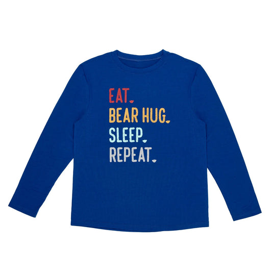 Build-A-Bear Pajama Shop™ Eat Sleep Repeat Top - Adult - US 4789