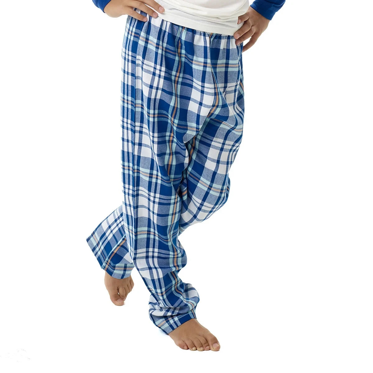 Build-A-Bear Pajama Shop™ Blue Plaid Pants - Toddler &amp; Youth - US 5660