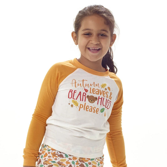 Build-A-Bear Pajama Shop™ Autumn Leaves Top - Toddler &amp; Youth - US 1948
