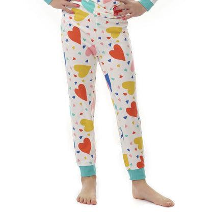 Build-A-Bear Pajama Shop™ Colorful Hearts PJ Pants - Toddler and Youth - US 2711