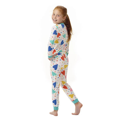 Build-A-Bear Pajama Shop™ Colorful Hearts PJ Pants - Toddler and Youth - US 1403