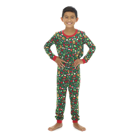 Build-A-Bear Pajama Shop™ Holiday Print Top - Toddler &amp; Youth - US 9676