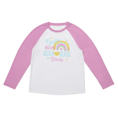 Build-A-Bear Pajama Shop™ Rainbow Dreams &amp; Bear Hugs Please PJ Top - Adult - US 7756