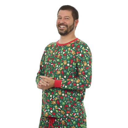 Build-A-Bear Pajama Shop™ Holiday Print Top - Adult - US 3604