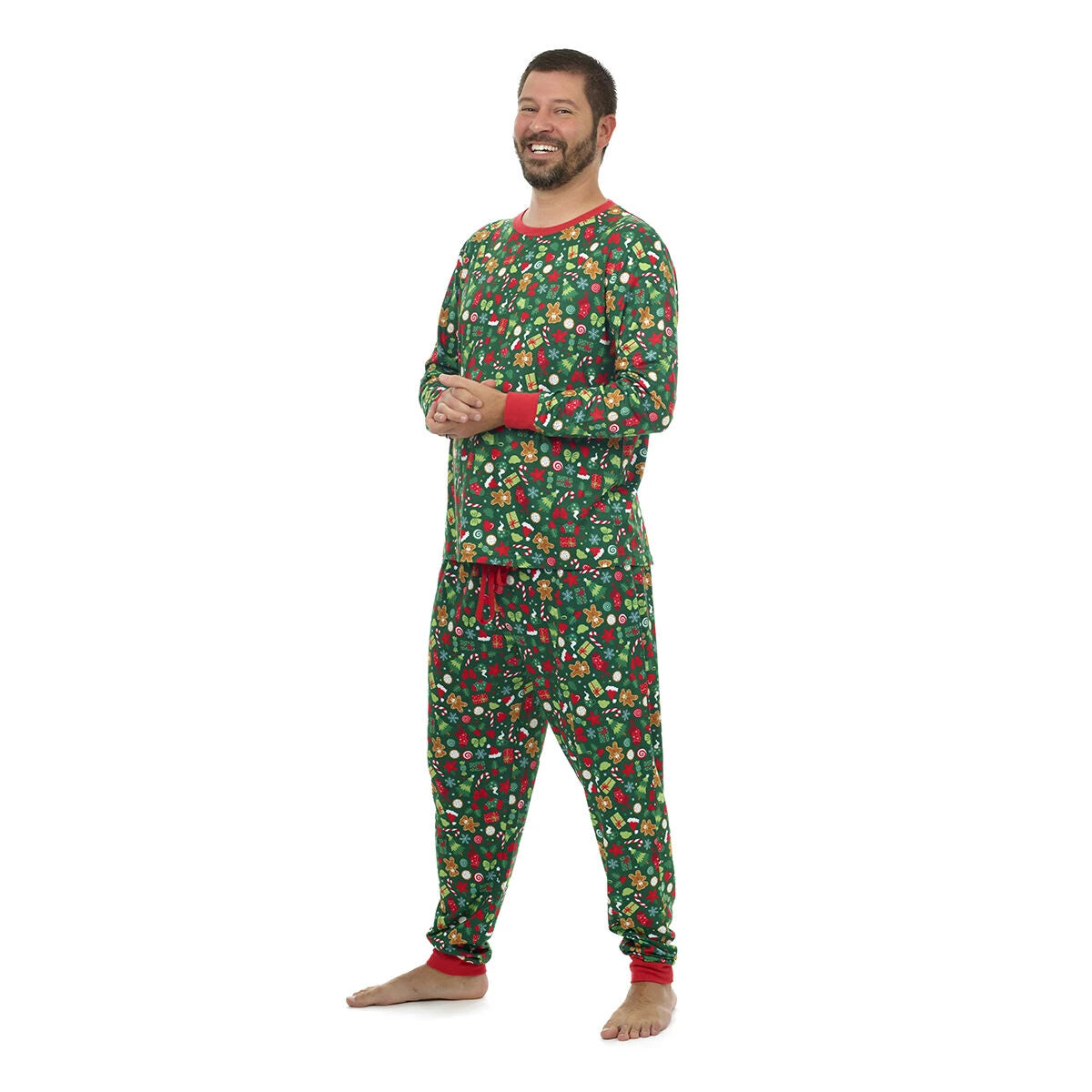 Build-A-Bear Pajama Shop™ Holiday Print Top - Adult - US 8085