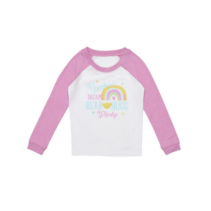 Build-A-Bear Pajama Shop™ Rainbow Dreams &amp; Bear Hugs Please PJ Top - Toddler &amp; Youth - US 6605