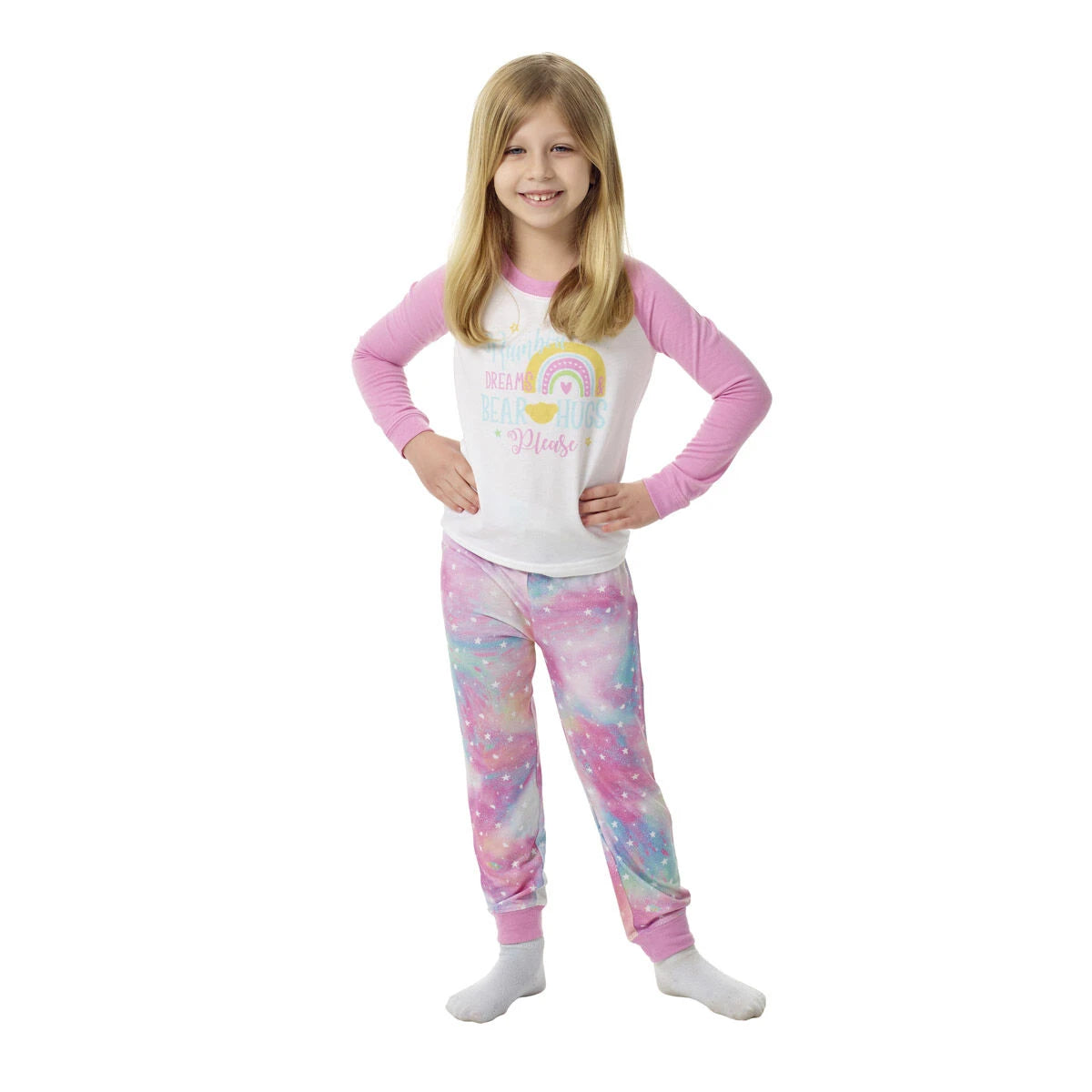 Build-A-Bear Pajama Shop™ Rainbow Dreams &amp; Bear Hugs Please PJ Top - Toddler &amp; Youth - US 5637