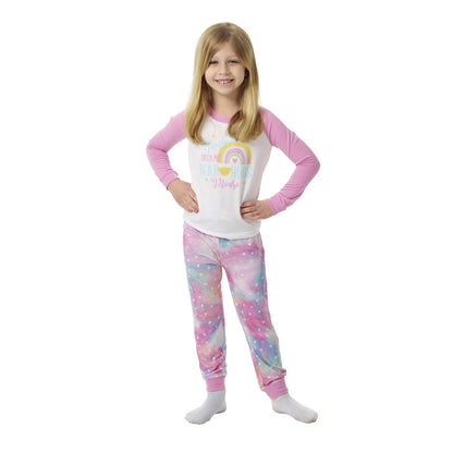 Build-A-Bear Pajama Shop™ Rainbow Dreams &amp; Bear Hugs Please PJ Top - Toddler &amp; Youth - US 5637