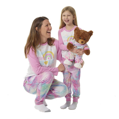 Build-A-Bear Pajama Shop™ Rainbow Dreams &amp; Bear Hugs Please PJ Top - Toddler &amp; Youth - US 6605