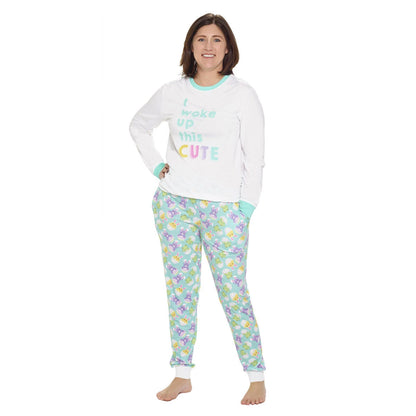 Build-A-Bear Pajama Shop™ "I Woke Up This Cute" PJ Top - Adult - US 4984