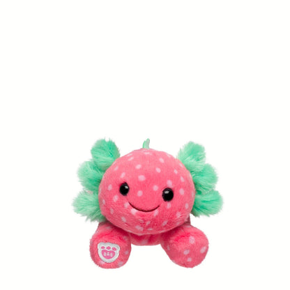 Build-A-Bear Mini Beans Strawberry Axolotl Stuffed | BAB - US 2866