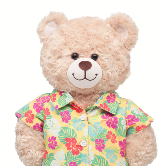 Tropical Flower Print Shirt | Build-A-Bear - US 8305